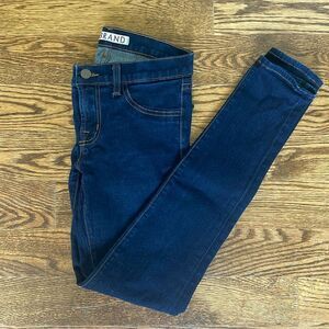 J Brand Starless Skinny Jeans Blue Dark Wash Size 27 Stretch Mid Rise Comfy